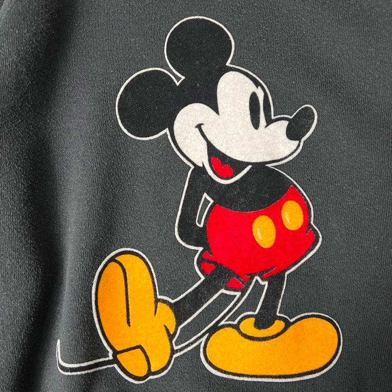 80s USA製 ディズニー オフィシャル ミッキー フロッキー プリント