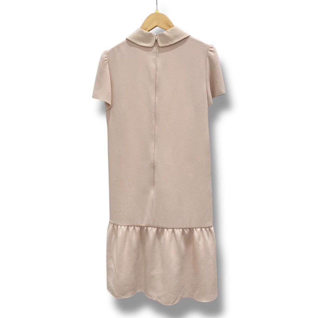 ☆RED VALENTINO☆ビジュー フリルワンピース ブラック サイズ38