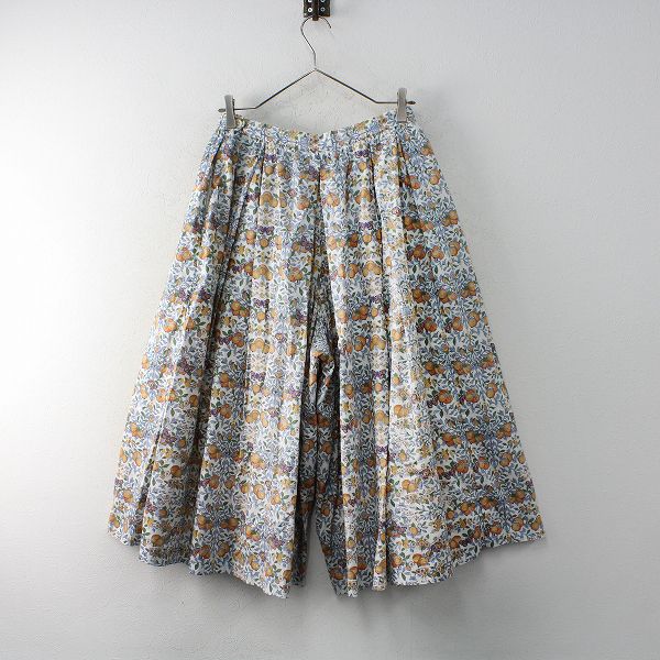 YAECA ヤエカ 97658 TUCK CULOTTE ORCHARD LIBERTY タックキュロット