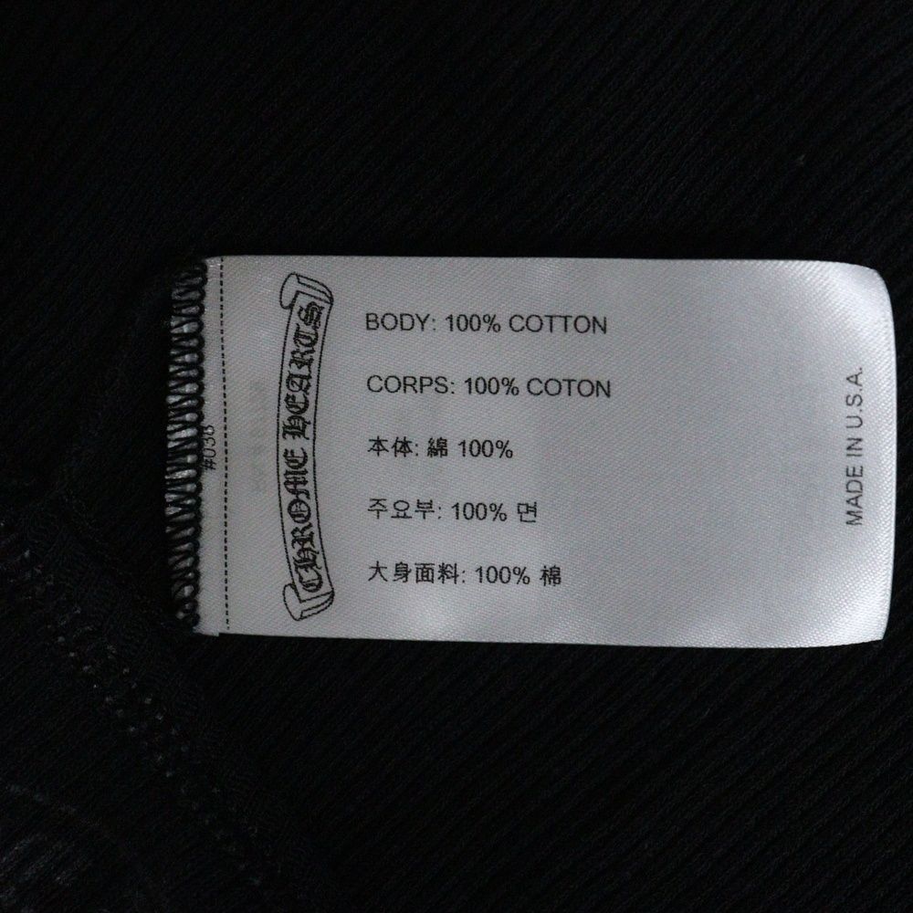 CHROME HEARTS (クロムハーツ) Side Logo Tank Top サイドロゴタンク