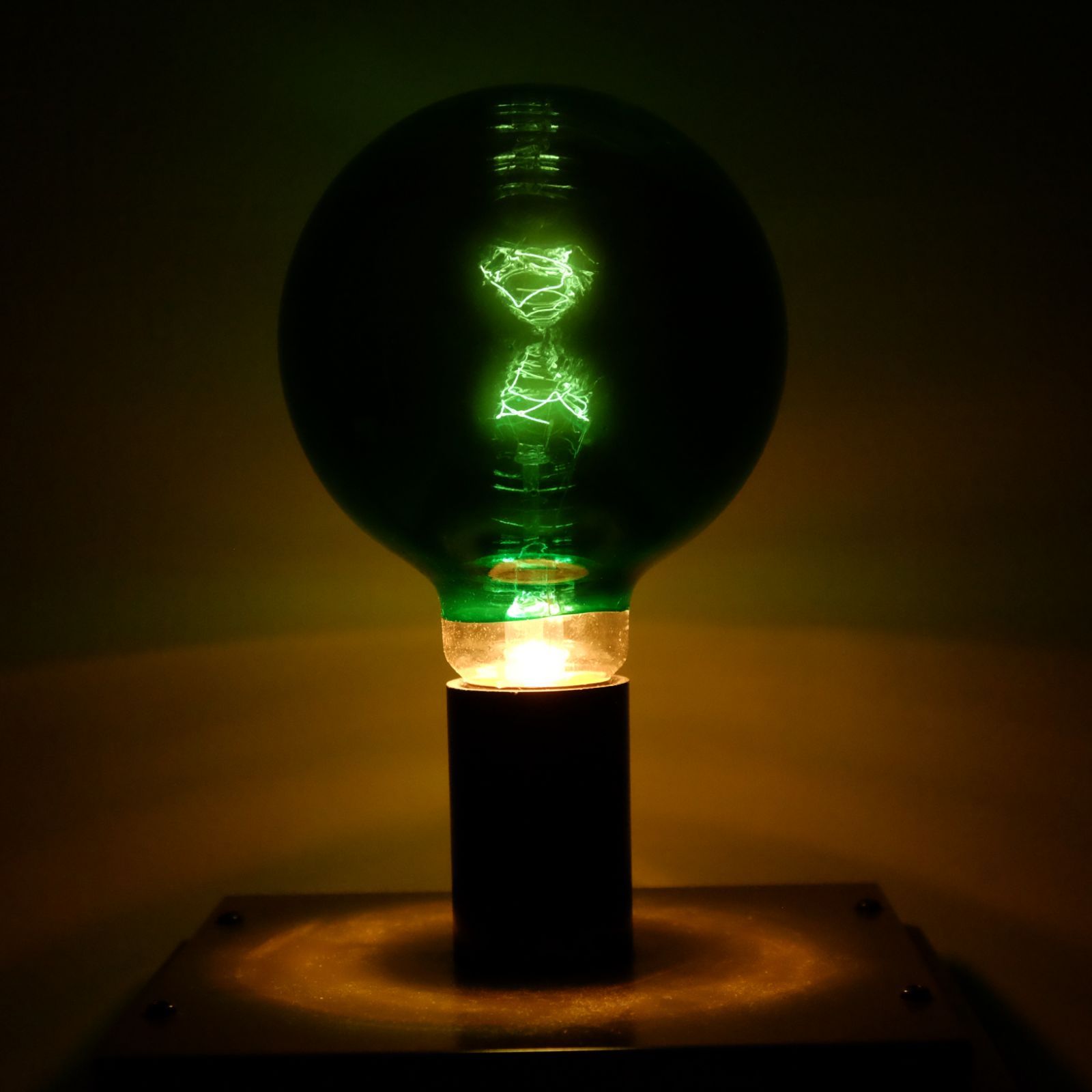 National カラフルボール電球 緑色 E26 15W ナショナル 松下電器産業