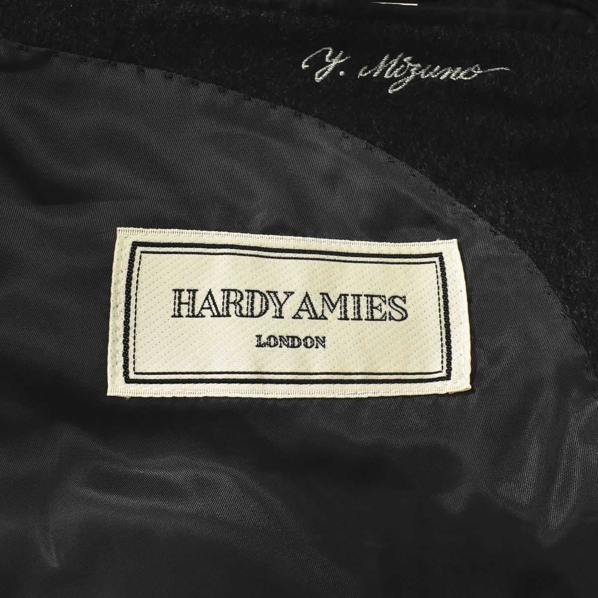 最高級】【美品】 ハーディエイミス HARDY AMIES カシミヤ100% ウール ステンカラーコート A6 グレー メンズ 日本製 - メルカリ