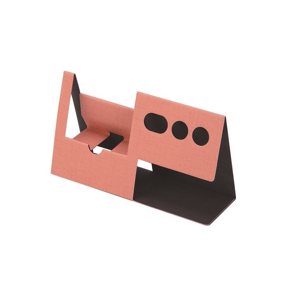 まとめ買い ナカバヤシ オリパクト デスクオーガナイザーM サーモンピンク NOP-D02PI 3個セット