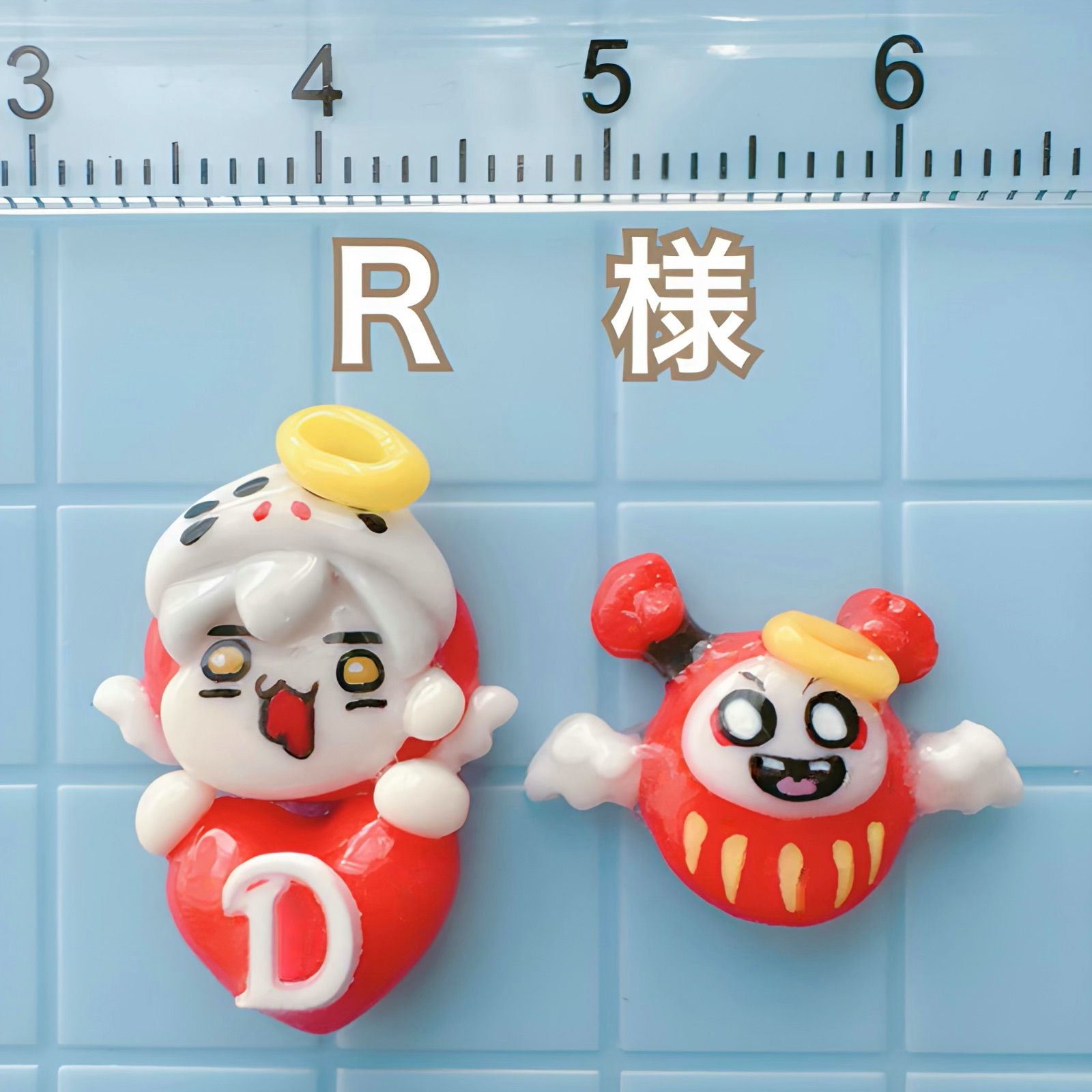 ガーフィーネイルパーツ①④だるま3つ クーポンコード：50off】7/30 19-24時 購入額次第で半額