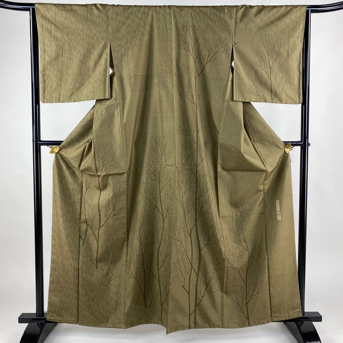 美品】 付下げ 注文 身丈157cm 裄丈65cm M 袷 川村久太郎 落款 文字文