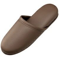 スリッパ10足組キャメルブラウンN117J-CB ジョインテックス