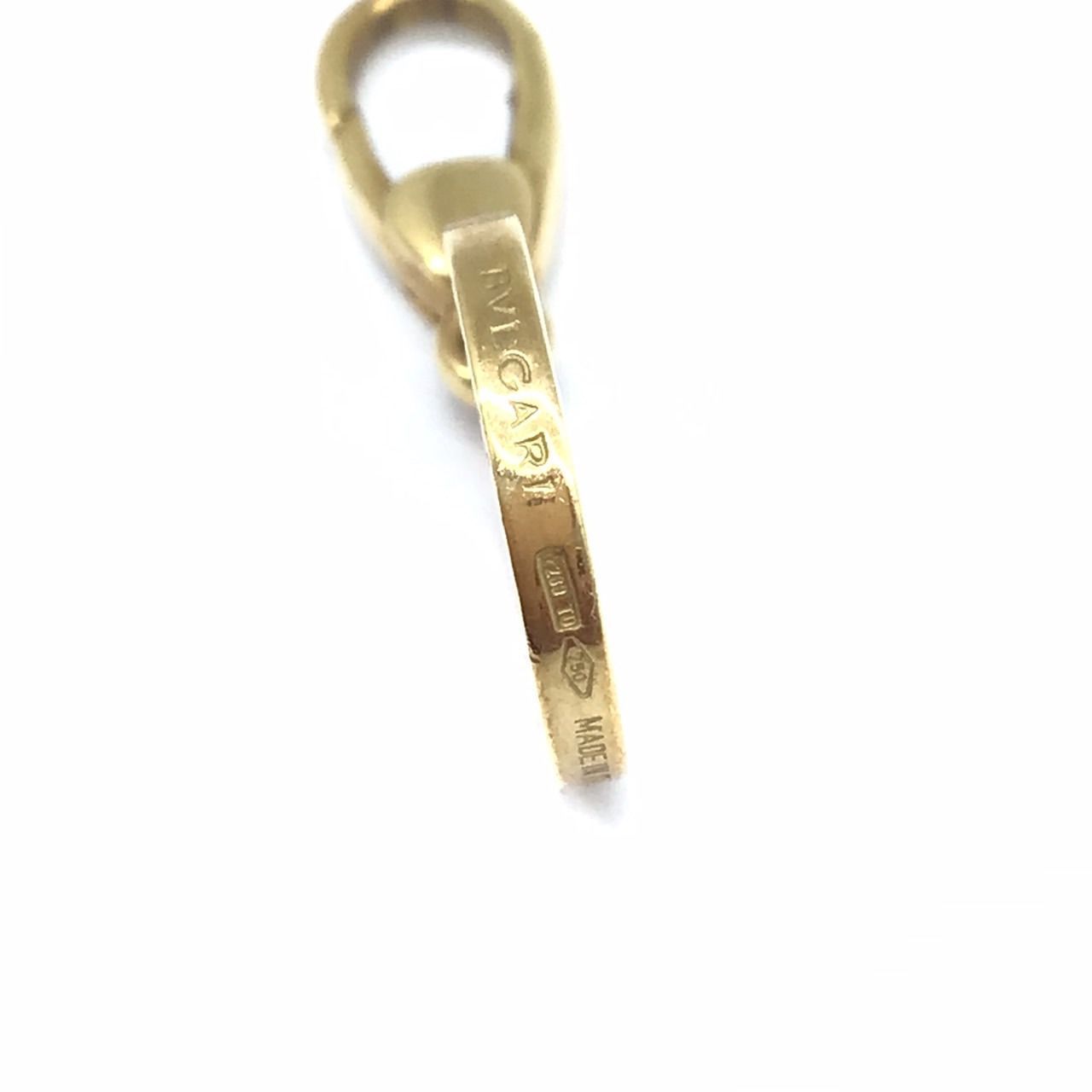 BVLGARI ブルガリ ブルガリブルガリ ペンダントトップ ラピス K18YG
