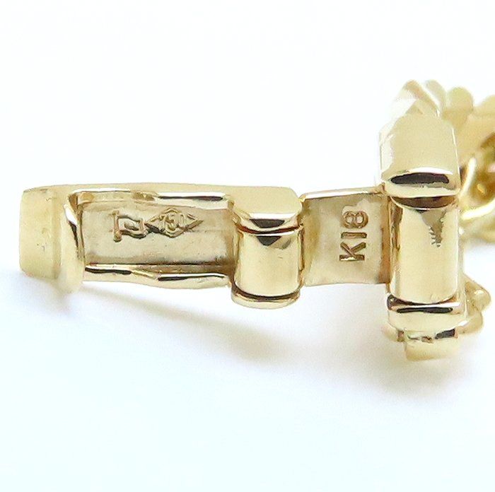 喜平ネックレス 6面ダブル 60cm 30.1g K18YG 造幣局検定刻印 K18 イエローゴールド キヘイネックレス 中古 送料無料