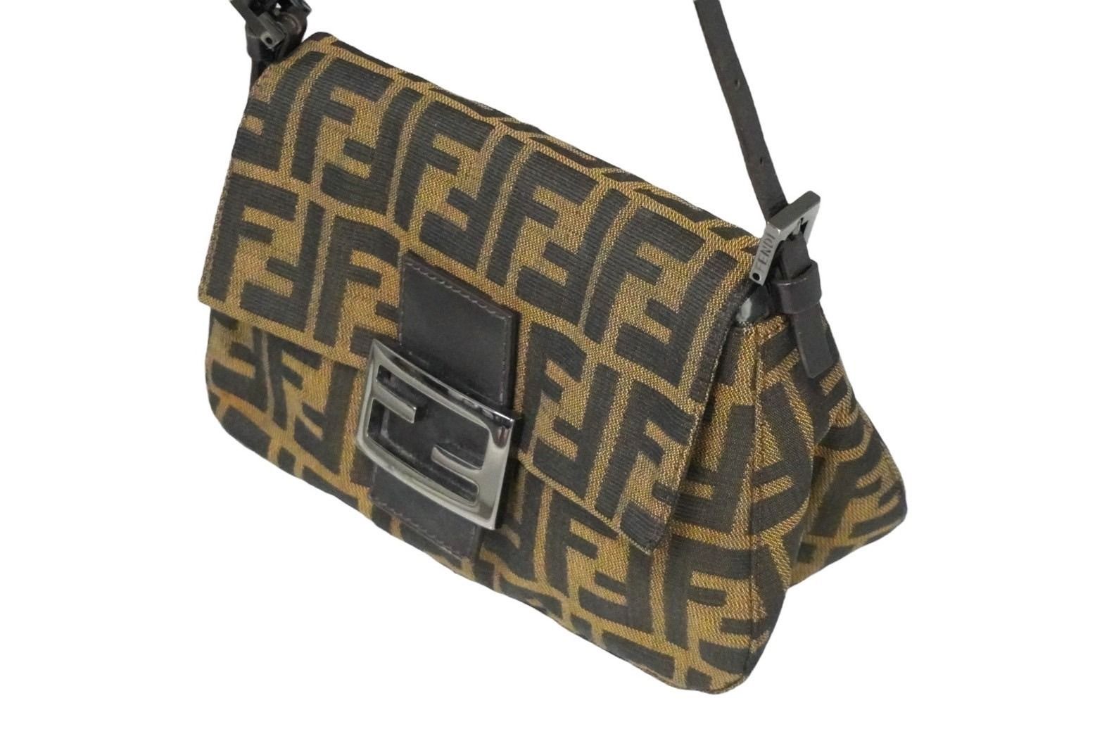 FENDI フェンディ ハンドバッグ マンマバケット ズッカ柄