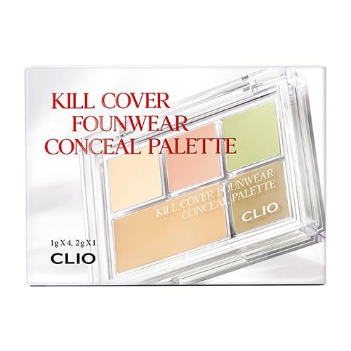 クリオ キル カバー ファンウェア コンシール パレット CLIO KILL COVER FOUNWEAR CONCEAL PALETTE (02 DELIGHT， 2) [02 DELIGHT] [2]