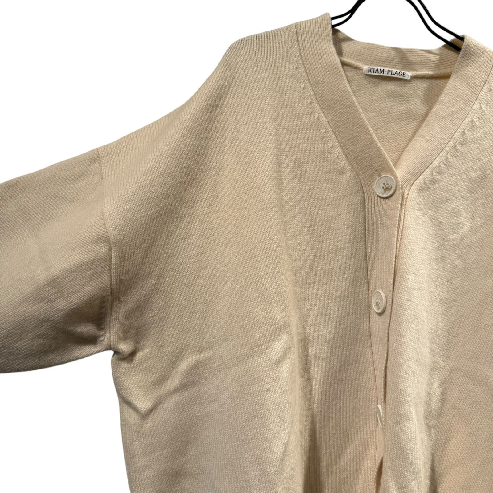 R'IAM Plage (リアムプラージュ) Washable WOOL カーディガン