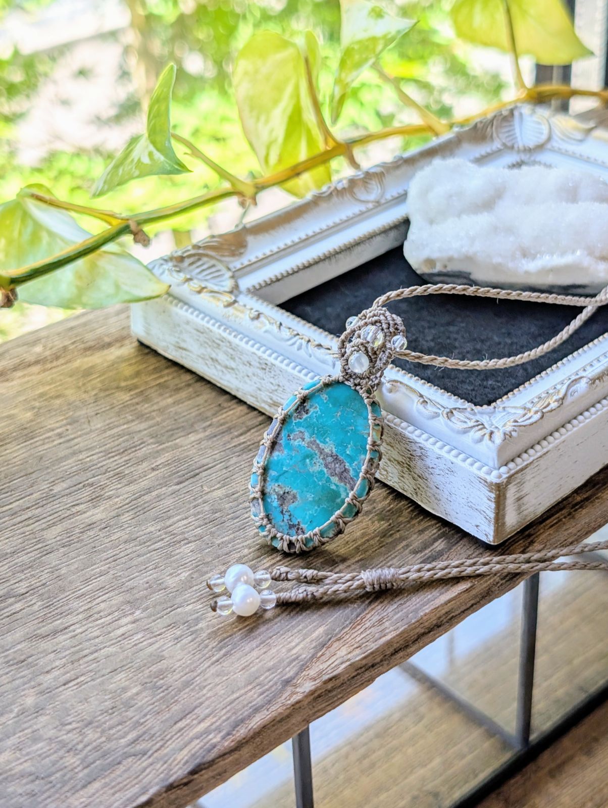 ヨンドシー] 公式 9月誕生石 エターナル シルバー ネックレス