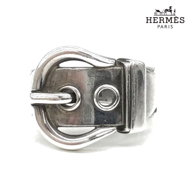 HERMES エルメス リング・指輪 ブックルセリエ 10号