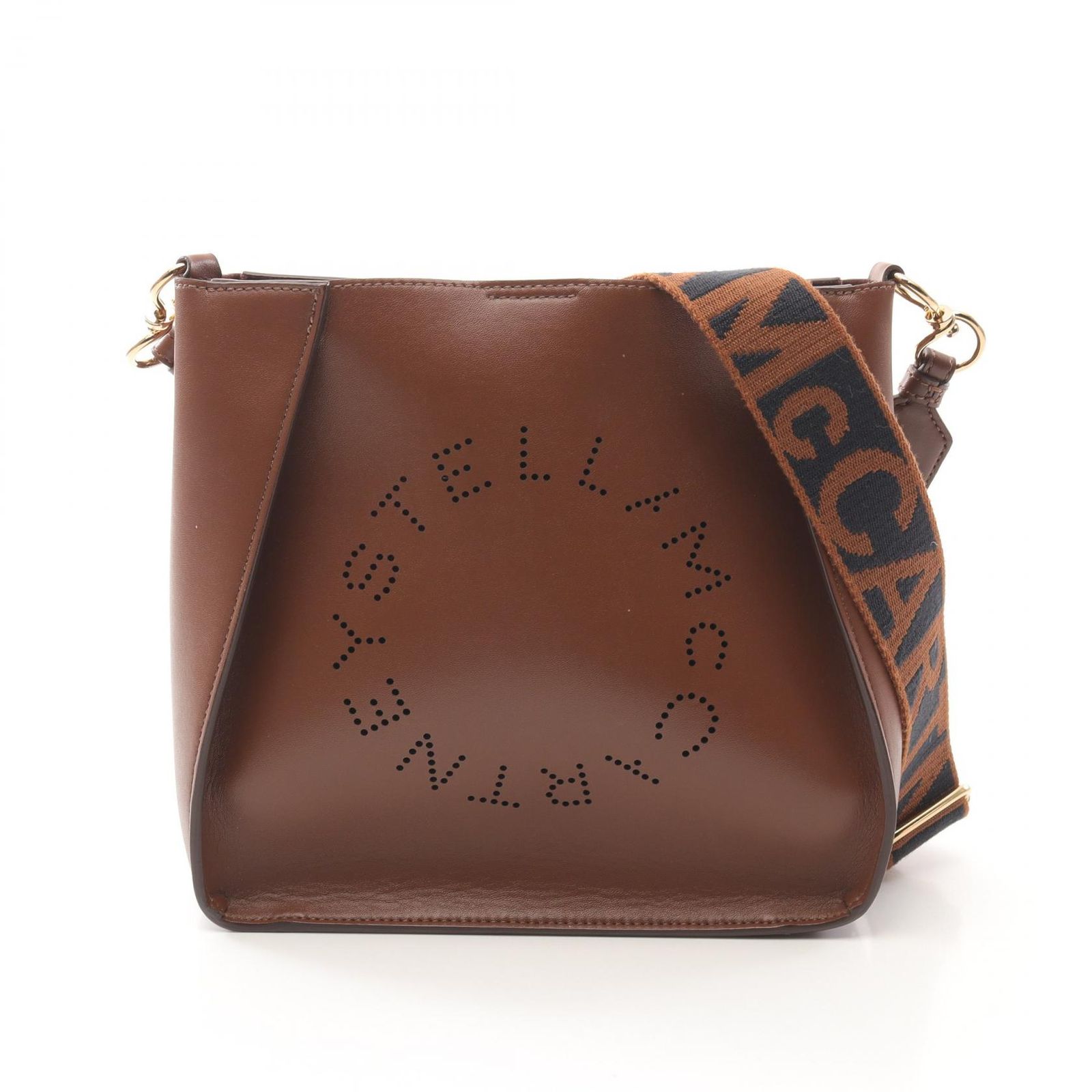 ステラマッカートニー Stella McCartney ショルダーバッグ ステラロゴ クロスボディ 700073 ブラウン その他 ショルダーバッグ レディース Used A