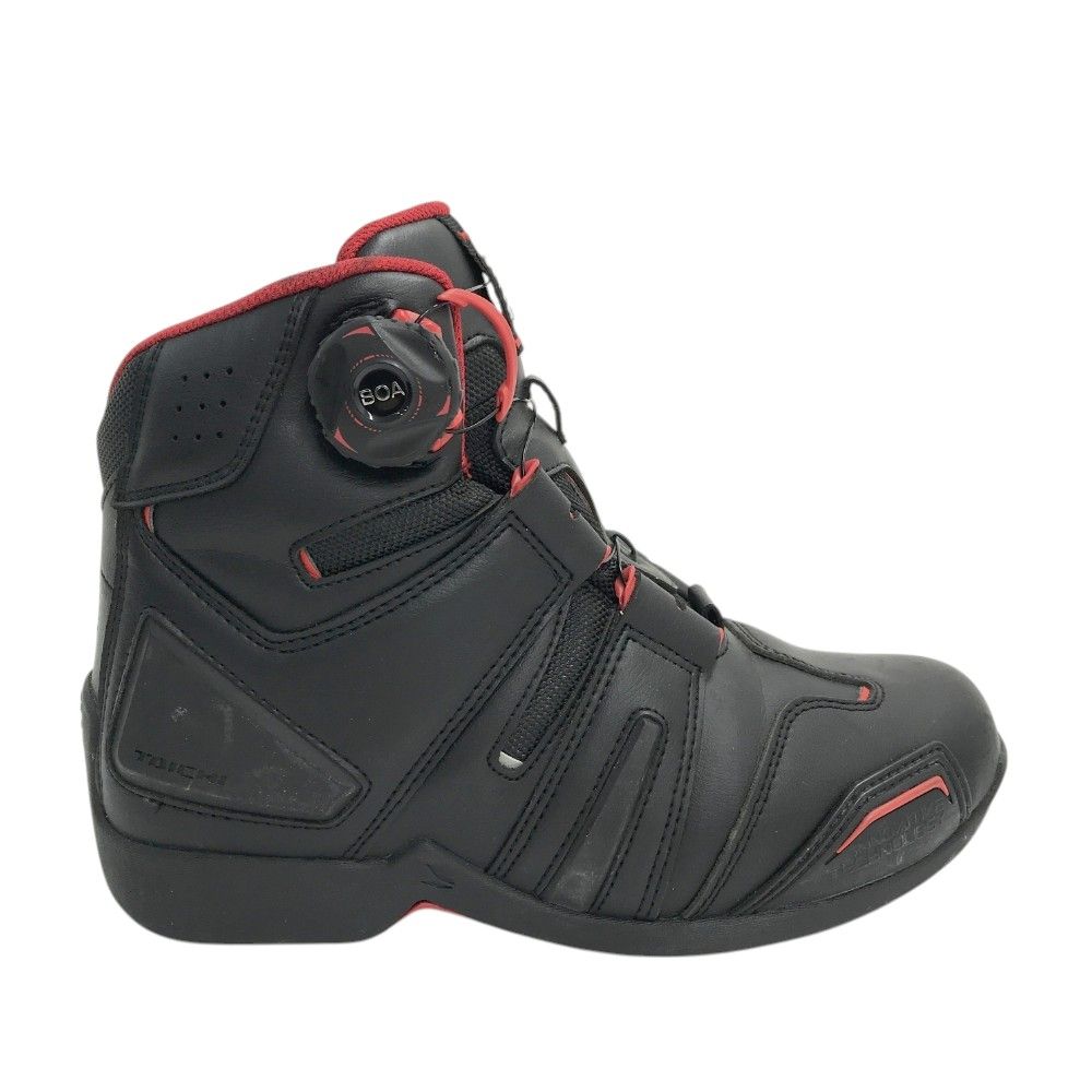 RSタイチdrymaster BOA ライディングシューズブラック/レッド RS TAICHI アールエスタイチ BOA ライディングシューズ ブラック系