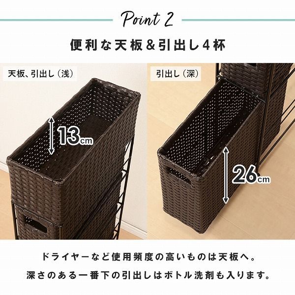 ランドリーチェスト 洗面所
