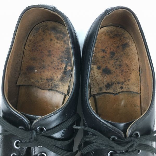 試着交換OK！希少USAVintage ！WORK AMERICA　ポストマンシューズ　Uチップ　ビジネスシューズ〈黒/BLACK/ブラック〉size10AA　/メンズ//men's 菅NO.WZG-119 試着交換OK！希少USAVintage ！WORK AMERICA ポストマンシューズ U