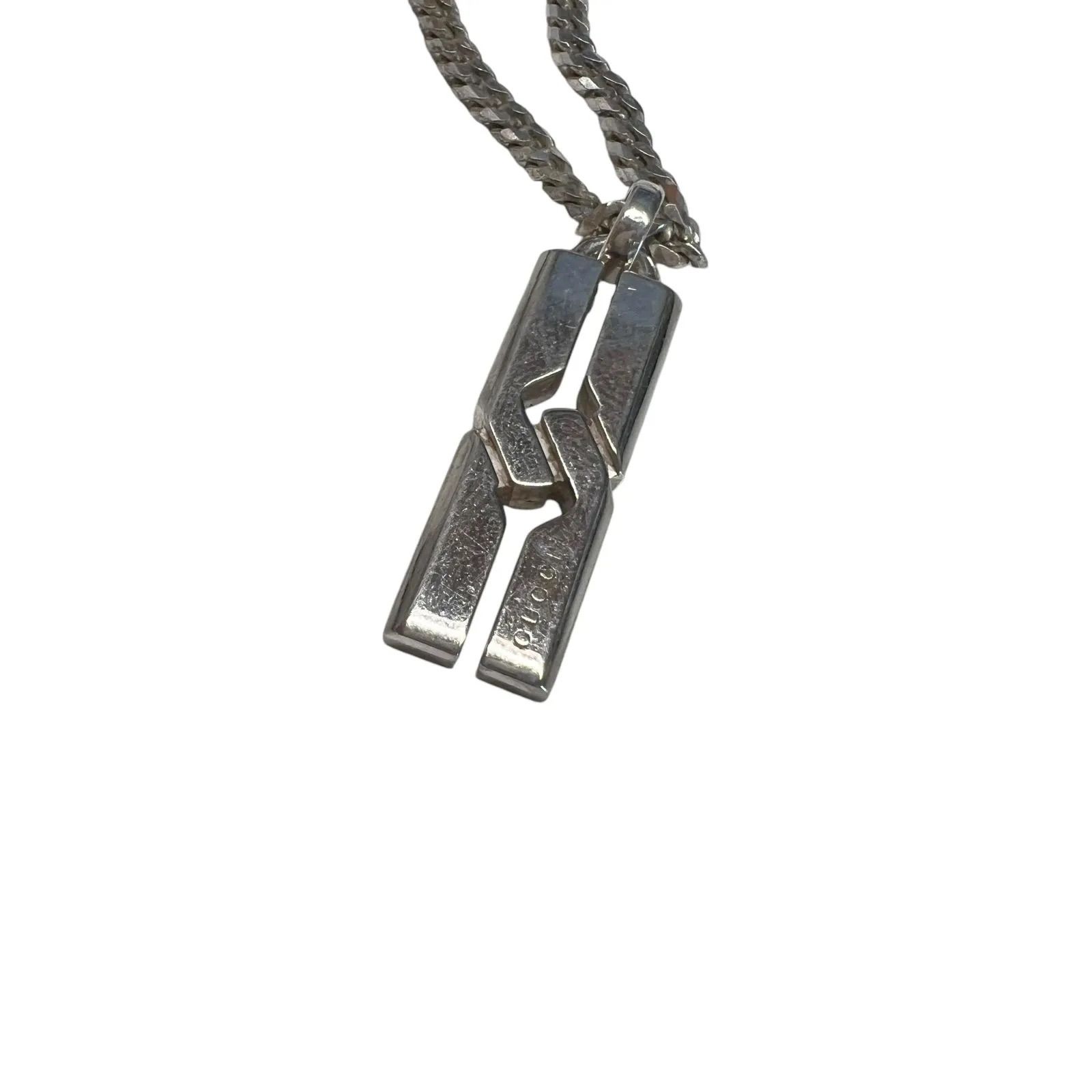 GUCCI グッチ シルバー925ノットインフィニティネックレス 高級感あり 楽天市場】【中古】GUCCI グッチ シルバー ノットインフィニティ