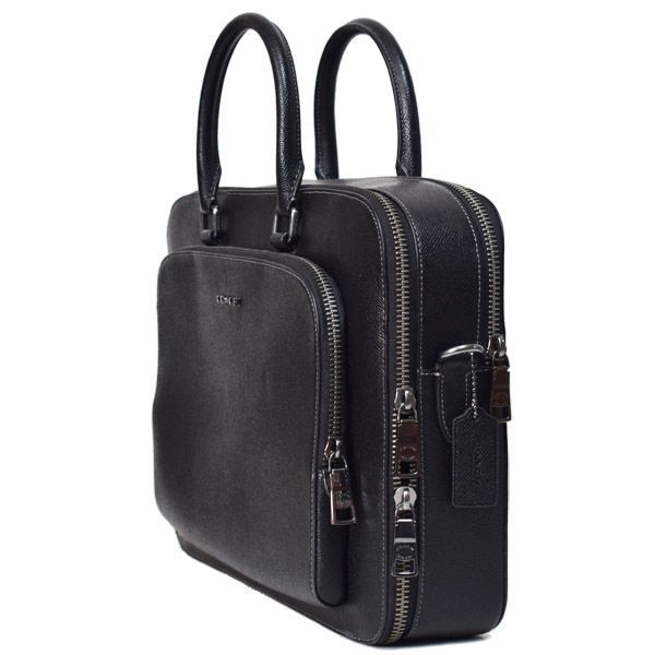 未使用　COACH イーサンブリーフCR275 COACH コーチ CR275 イーサン ブリーフ ブラック ビジネスバッグ