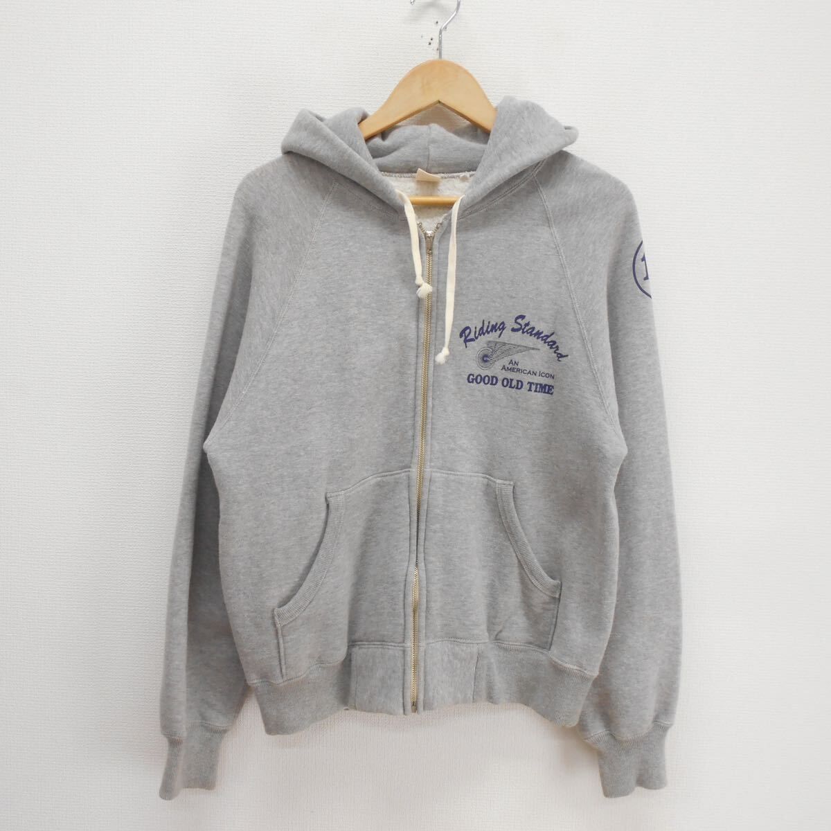 THE FLAT HEAD フラットヘッド ジップアップ パーカー スウェット 