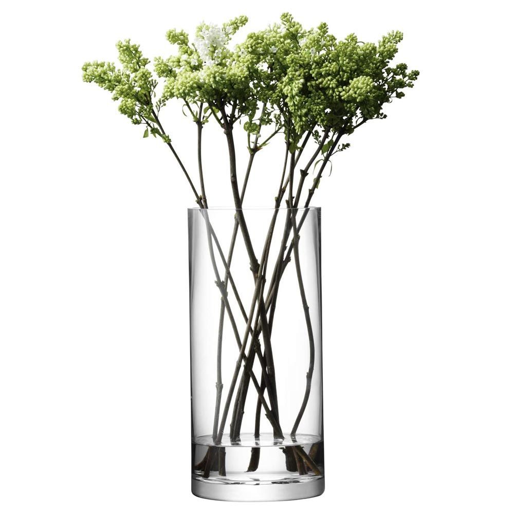 LSA COLUMN コラム Vase ＆ Candleholder G330-36-992 クリア H36cm / エルエスエー 花器 花瓶 フラワーベース キャンドルホルダー