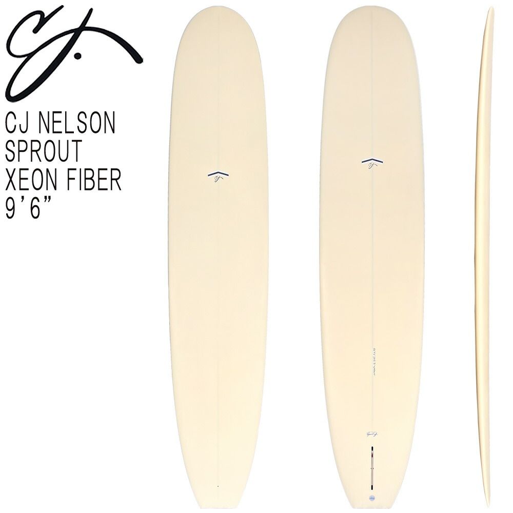 2023 CJ NELSON SPROUT 9'6 XEONFIBER / CJネルソン スプラウト ジオンファイバー サンダーボルト トンビ製 シングルフィン クラシックロングボード サーフボード 営業所止め 送料無料 サーフィン