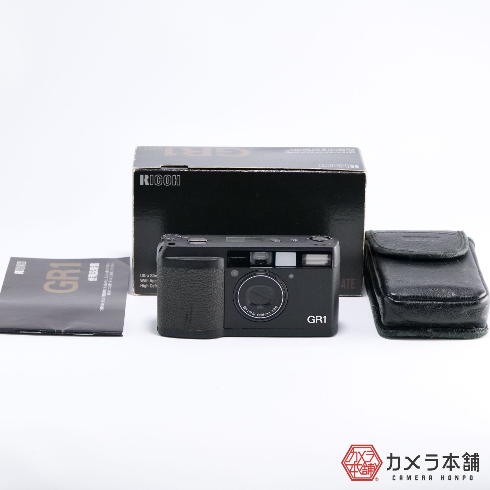 RICOH リコー GR1 ブラック コンパクトフィルムカメラ - メルカリ