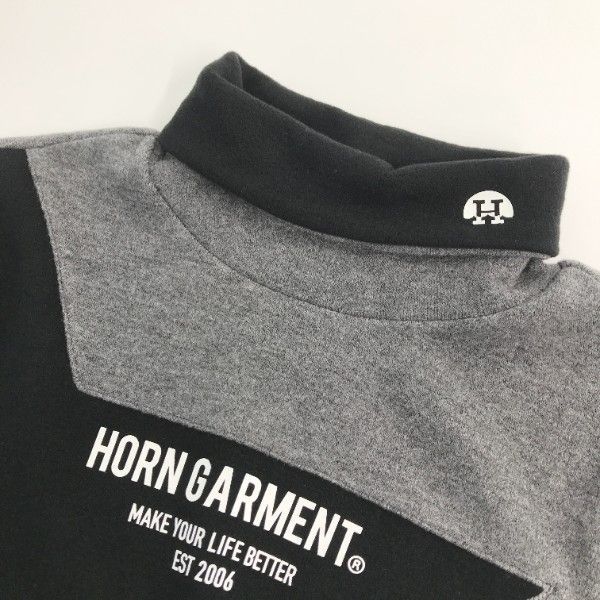 HORN GARMENT ホーンガーメント 微起毛 タートルネック長袖シャツ S HORN GARMENT ホーンガーメント 微起毛 タートルネック長袖シャツ S