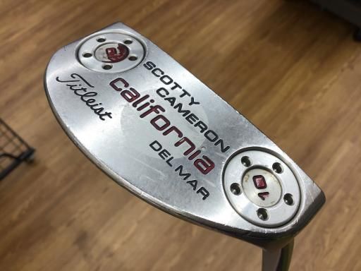 タイトリスト SCOTTY CAMERON California DEL MAR 2012 35インチ パター PT スチール フレックスその他 メンズ 男性用 右利き 右用 Dランク ゴルフクラブ