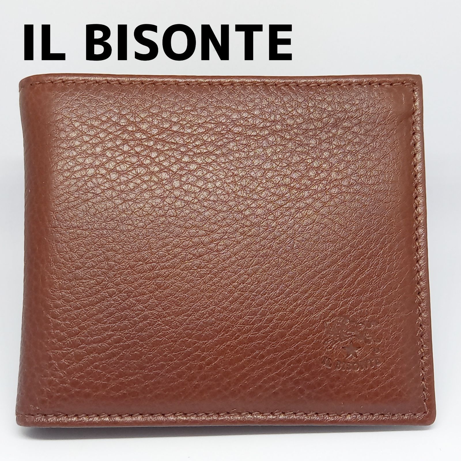 エッセンシャルコンフォート IL BISONTEイルビゾンテ 二つ折り財布