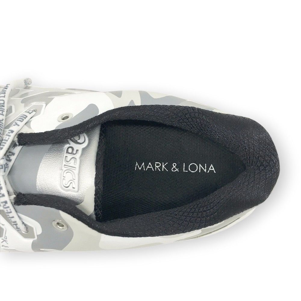 MARK&amp;LONA マークアンドロナ ×ASICS GEL-KAI/1111A027 ゴルフシューズ スカル カモフラ柄 シルバー系 27 [240101496235] ゴルフウェア メンズ ストスト 新品】MARK&LONA マークアンドロナ ×ASICS GEL-KAI/1111A027