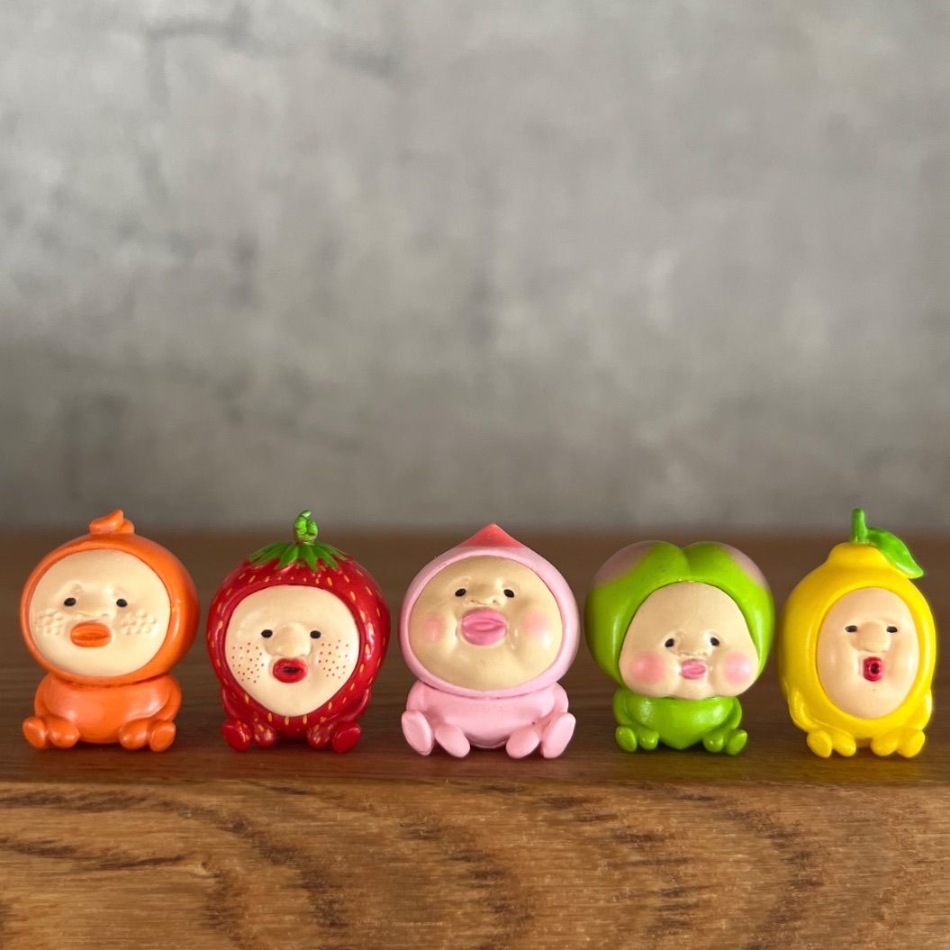 코비토즈칸 과일 피규어 앉아있는 마스코트 코비토 백과사전 코비토 즈칸 드워프 그림책 배스 볼 배스 밤 배쓰 솔트 후르츠 바스켓 만다린 오렌지 키츠쿠리 고쿠레카 레모 모지리수 모모노우치 레몬 스패로우 ※싱글