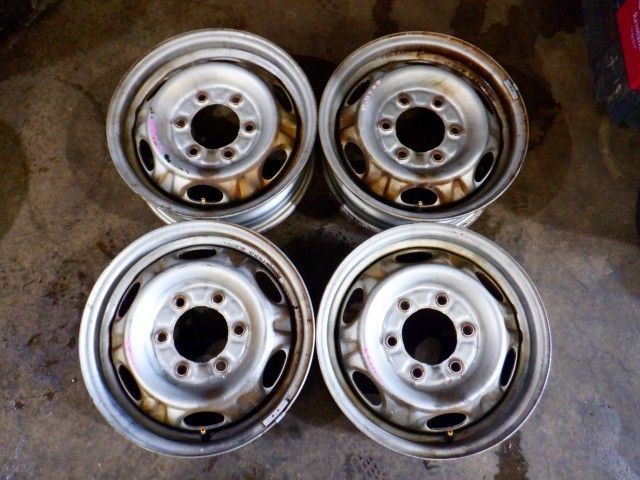 VWE25 キャラバン 15インチスチールホイール 4本SET 143806