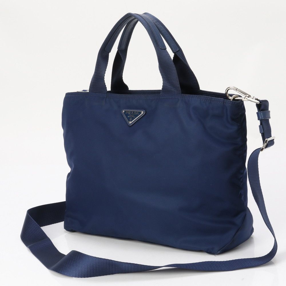 プラダ ショルダーバッグ 2way メッセンジャー 三角ロゴ テスート