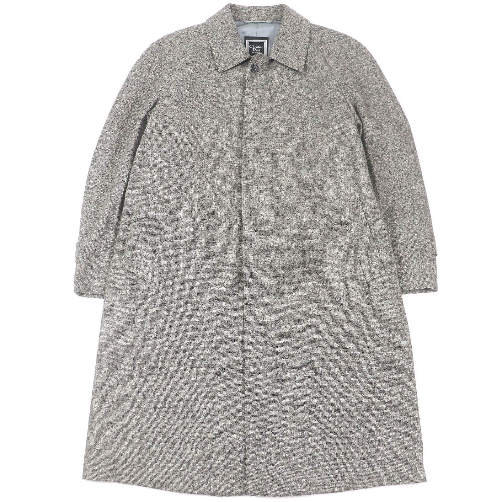 Christian Dior クリスチャンディオール　ムッシュ　カシミヤコート 極美品□Christian Dior MONSIEUR クリスチャンディオール