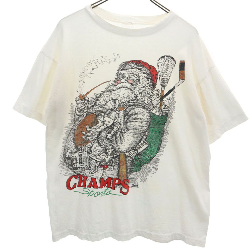 カリビアンドリーム 90s オールド 半袖 シングルステッチ Tシャツ ホワイト Caribbean Dream CHAMPS SPORTS メンズ