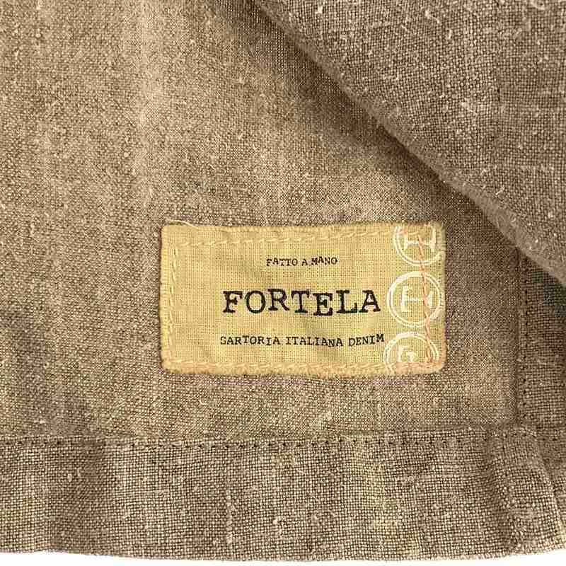 FORTELA / フォルテラ | リネン サファリジャケット | 48 | メンズ