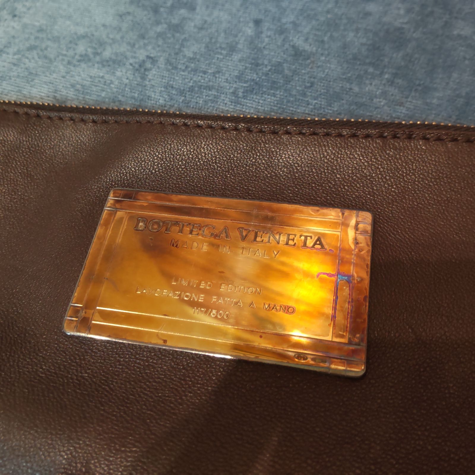643 ボッテガヴェネタ 500個限定 イントレチャート カバMM トート