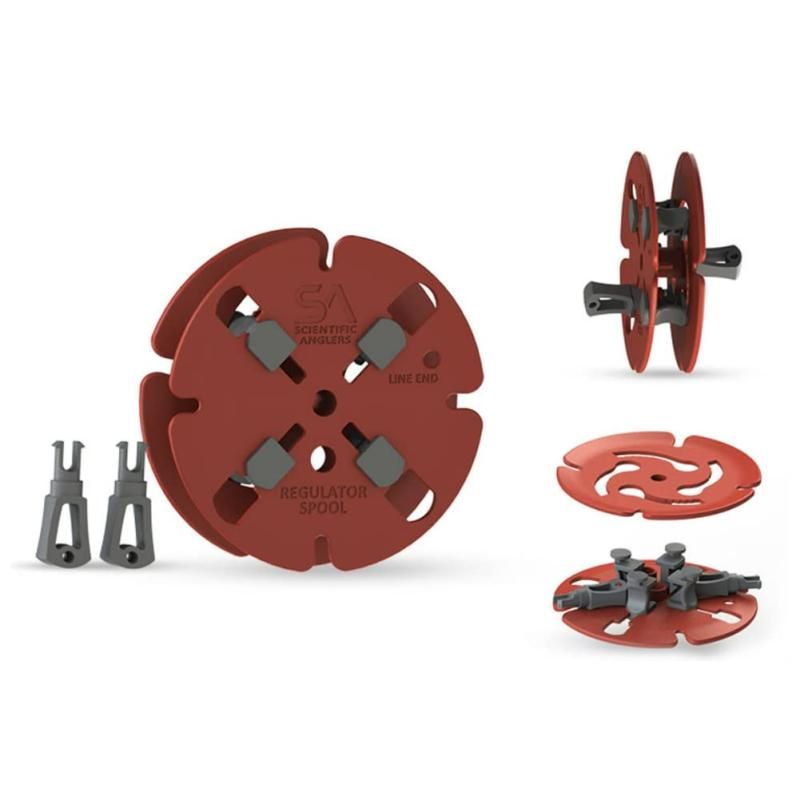 赤い本皮 ティムコ(TIEMCO) SA レギュレーター スプール (ラインワインダー) 140454