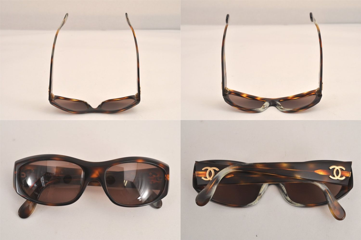 CHANEL シャネル サングラス べっ甲 CC ロゴ ココ マーク 04154