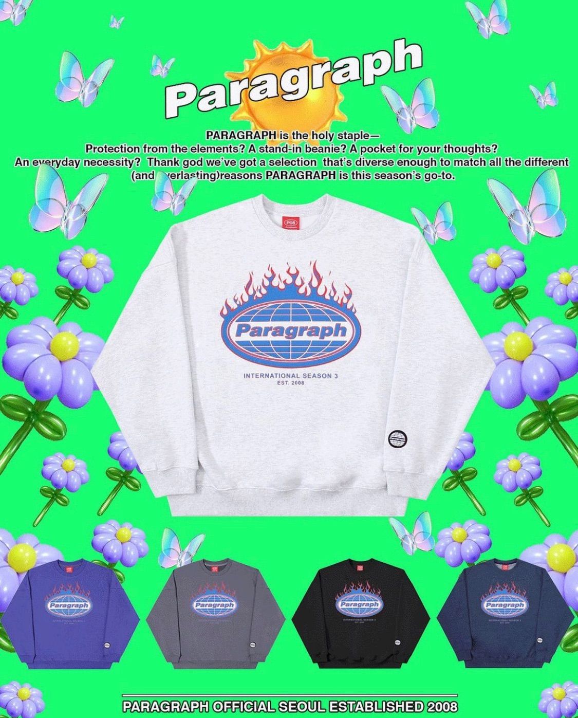 希少】paragraph パラグラフ スウェット トップス - select shop