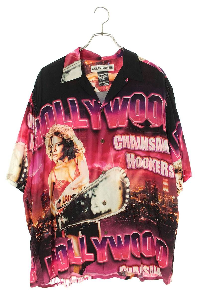 ワコマリア 23SS HOLLYWOOD CHAINSAW HOOKERS / HAWAIIAN SHIRT 女