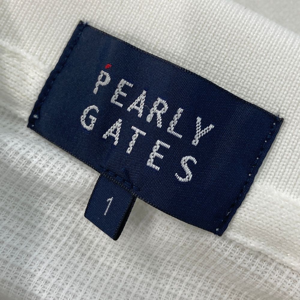 サイズ 1 PEARLY GATES パーリーゲイツ モデル 半袖ポロシャツ ホワイト系 240101497873 ゴルフウェア レディース ストスト LLC-HASEGAWATOSO_COM