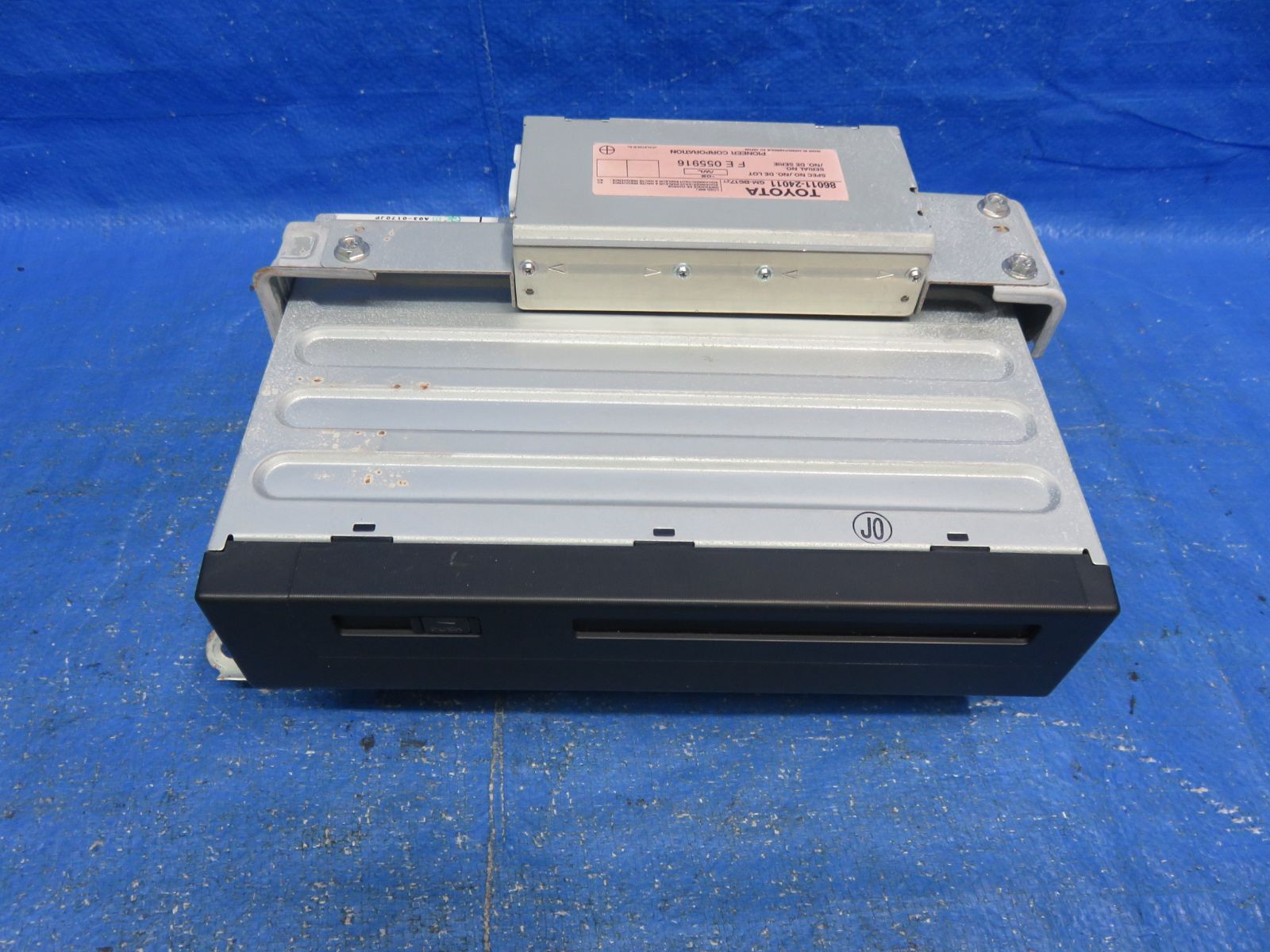 LA6456 レクサス SC430 UZZ40 後期 DVDナビユニット 86841-24030 ナビコンピュータ 86011-24011 純正 地図ディスク付