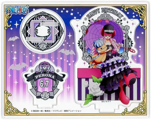 ワンピース」麦わらストア ペローナ バースデーアクリルスタンド