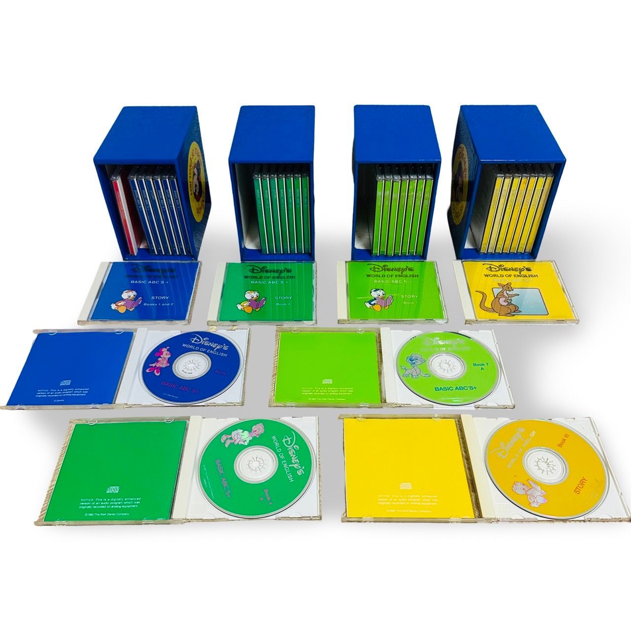 美品♪♪ディズニー英語DWE basic abcs DVD CD テキスト一式！