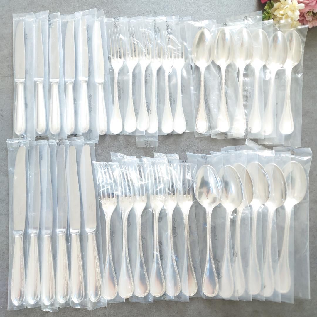 クリストフル パール テーブルサイズ デザートサイズ 36点