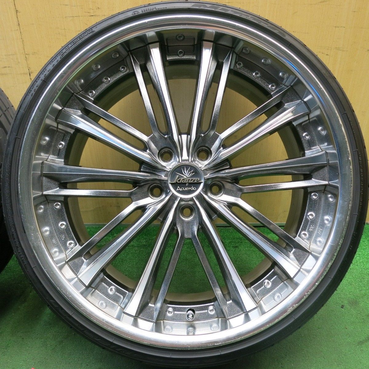 バリ溝 22年 9分 kranze Acuerdo 225 30R20 235 30R20 ニットー NEO テク GEN クレンツェ アクエルド 20インチ PCD114.3 5H 5091111HAノ