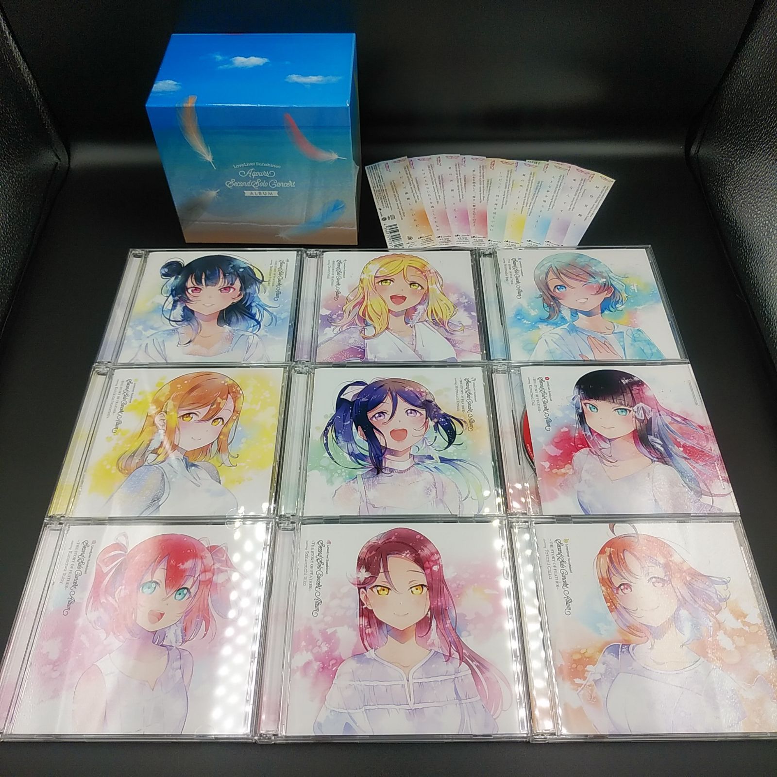 【ラブライブ!サンシャイン!! 】アルバム CDセット 収納BOX付き ディスク (09-2023-1107-NA-001)