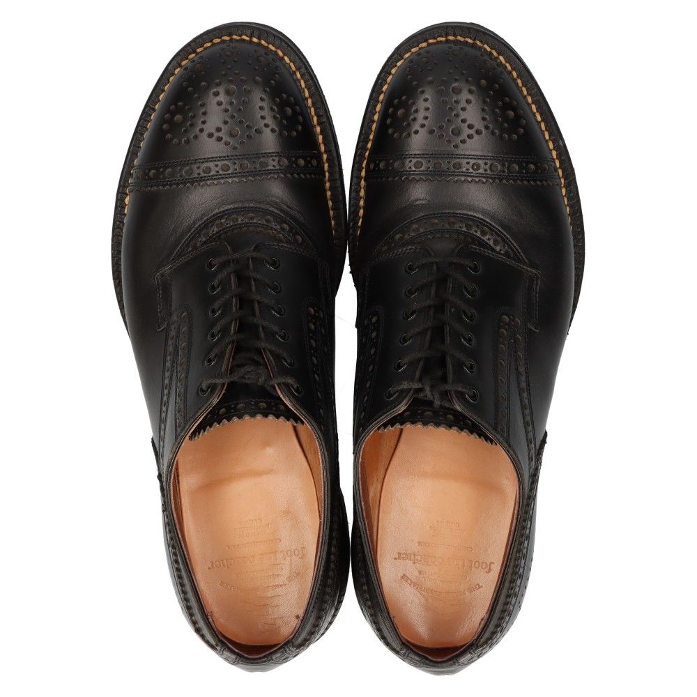 foot the coacher (フットザコーチャー) ウイングチップ厚底